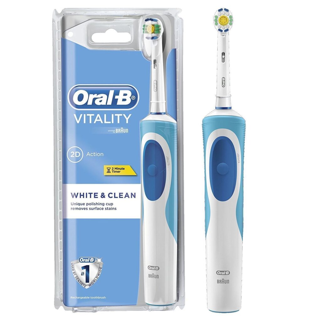 powered electric toothbrush from oral b
